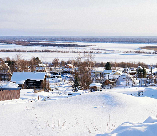 В краю снега
