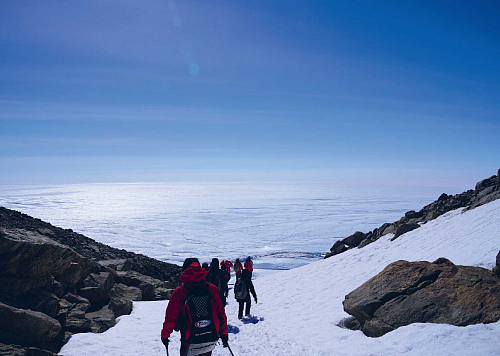 Ледяное сердце планеты